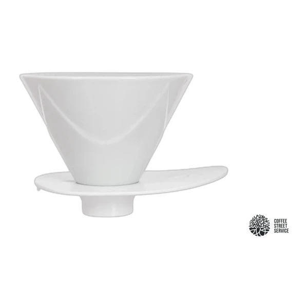 Воронка керамическая Hario VDMU-02-CW V60 Dripper MUGEN (Ceramic)