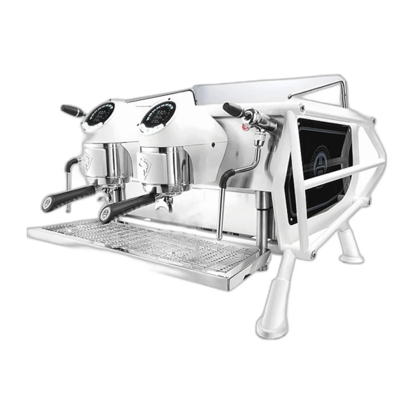Кофемашина эспрессо рожковая Sanremo Café Racer 2GR Full White