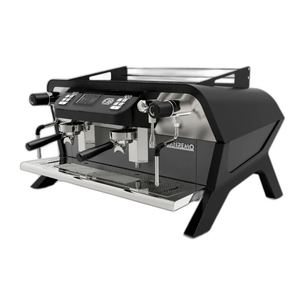 Кофемашина Sanremo F18 2 высокие группы, черная матовая
